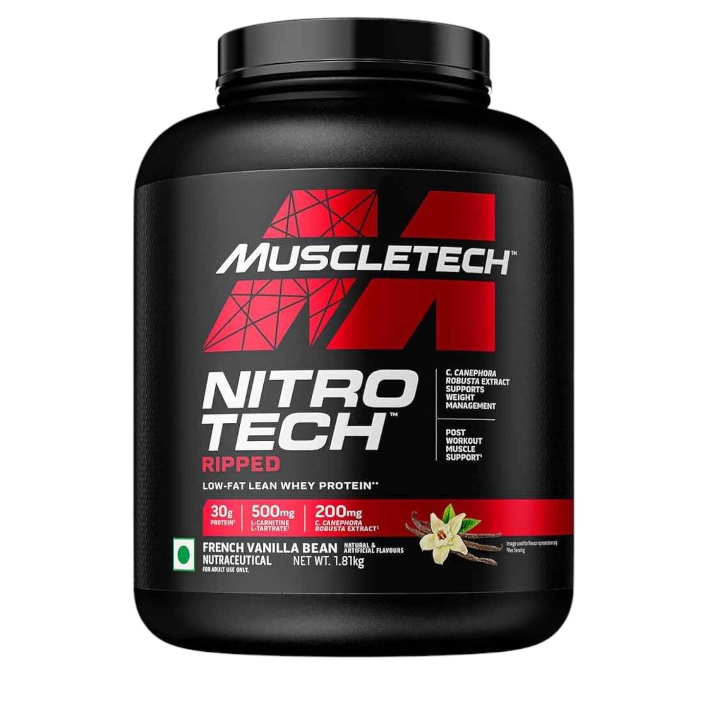MuscleTech Nitro-Tech RIPPED - Lean Protein + Weight Loss
