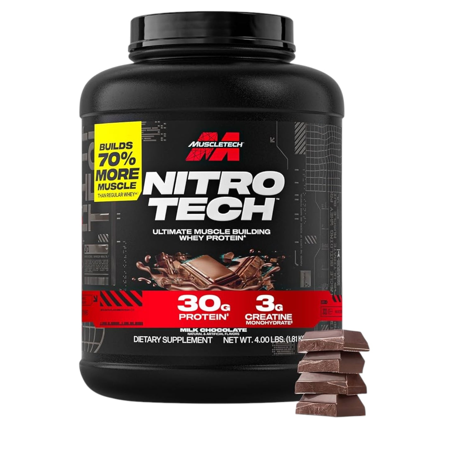 MuscleTech Nitro-Tech RIPPED - Lean Protein + Weight Loss