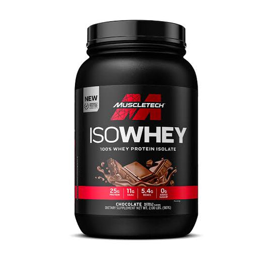 MuscleTech IsoWhey 100% Whey Protein Isolate